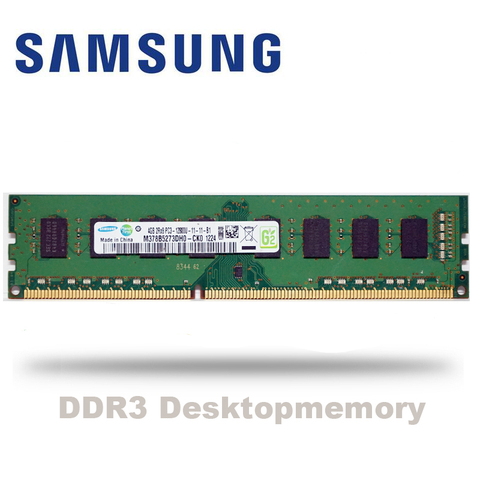 Samsung 2 GO 4GB 8GB PC3 DDR3 1333Mhz 1600 Mhz ordinateur de bureau de mémoire RAM 2g 4g 8g DIMM 10600S 8500S 1333 1600 Mhz ► Photo 1/5