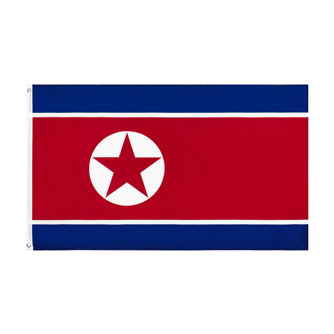 Johin – drapeau de corée du nord, PRK KP NK, 90x150cm ► Photo 1/6