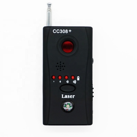 CC308 gamme complète sans fil Anti espion RF Signal détecteur de bogue caméra cachée lentille Laser GSM dispositif trouveur ► Photo 1/6