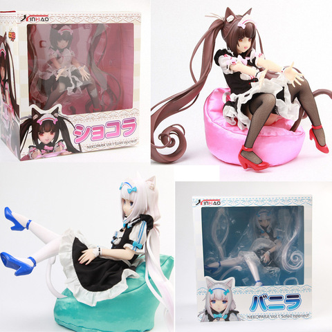 Canapé de femme de chambre à reliure Native NEKOPARA, vanille et chocolat, modèle Ver Vol.1, jouets assis Sexy, échelle 1/4, figurine d'action en PVC peinte ► Photo 1/6