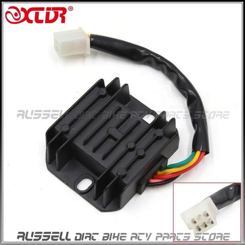 Redresseur de régulateur de tension 12V 5 fils pour 125cc 125cc 150cc 250cc vélo de saleté ATV Quad moto Buggy ► Photo 1/2