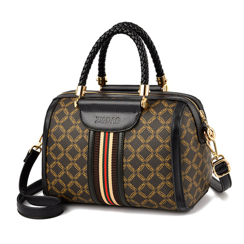 2022 mode femmes sac à bandoulière en cuir PU totes sacs à main femme en cuir messager sacs à bandoulière dames sacs à main haute capacité ► Photo 1/6