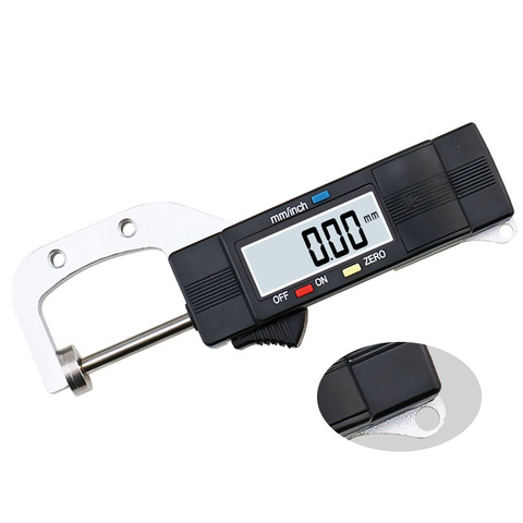 Mesures d'épaisseur numériques Mini outil de mesure électronique Horizontal portatif de mètre d'épaisseur 0-25.4mm résolution de l'étrier 0.01mm ► Photo 1/6