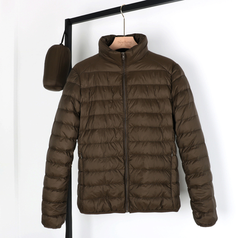 NewBang mat tissu homme doudoune Ultra légère doudoune hommes plume légère Parka coupe-vent manteaux chauds ► Photo 1/1