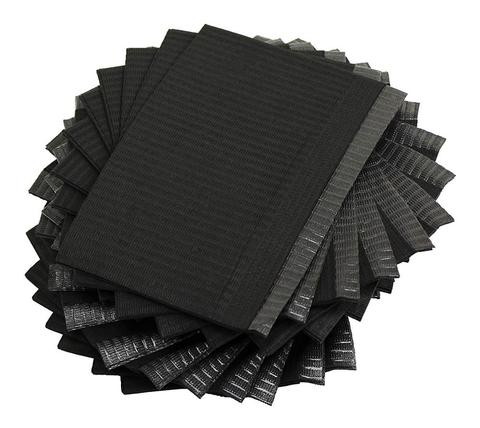 Lingettes de nettoyage de tatouage noires, jetables, feuilles de papier imperméables, 13 