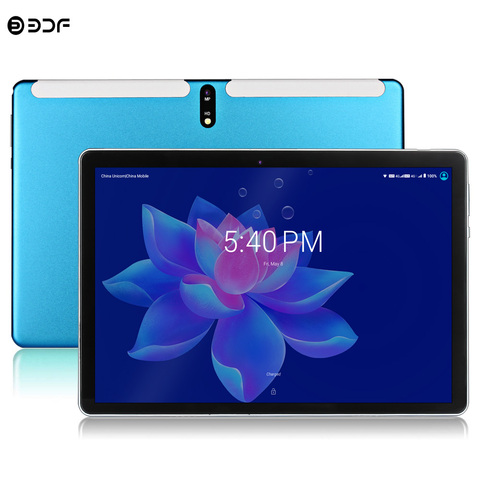 2022 nouveau 10.1 pouces tablette Pc Octa Core Android 9.0 Google Play 4G LTE tablettes WiFi GPS 2.5D 1280x800 verre trempé 10 pouces onglet ► Photo 1/6