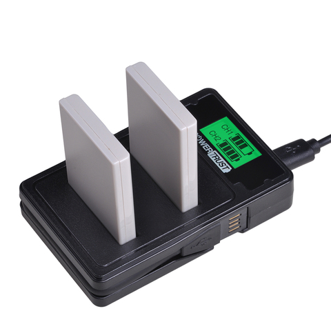 EN-EL5 ENEL5 Batterie + LCD Double Chargeur USB pour NIKON Coolpix P530 P520 P510 P100 P500 P5000 P5100 P6000 3700 4200 Batteries ► Photo 1/6