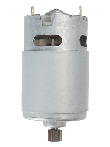 Moteur RS550 avec arbre de 3mm pour perceuse et tournevis à Charge sans fil, 17 14 15 11 12 dents 9 dents 7.2 9.6 10.8 12V 14.4V 16.8 18V 21 25VGear ► Photo 1/1