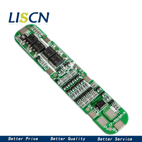 Carte de Protection de cellules, circuit intégré, batterie au Lithium Li-ion 5s 15a, chargeur 18650 PCB BMS 18.5V ► Photo 1/1