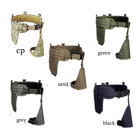 Ceinture Molle tactique, équipement multifonction, ceinture de terrain, ventilateur militaire, Corset de Combat spécial pratique de l'armée ► Photo 1/5