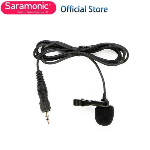 Saramonic – Microphone Lavalier de remplacement SR-UM10-M1, avec vis de verrouillage 3.5mm, pour l'émetteur TX9/TX10 et UwMic9 ► Photo 1/5