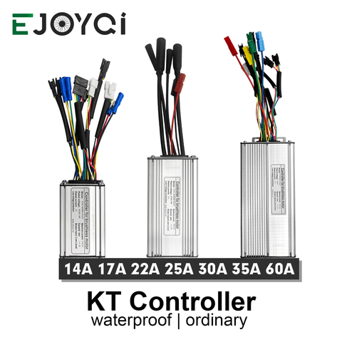 KT – contrôleur de vélo électrique étanche sans balais avec fonction d'éclairage, 36V 48V 250W 350W 500W 750W 1000W 1500W ► Photo 1/6