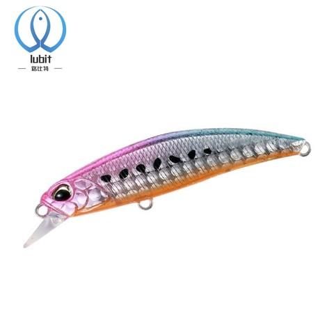 Lubit ryuki Minnow 60mm 6.5g leurre de pêche Mini jerkbaits appâts de pêche sur glace japon matériel de pêche pesca leurres de truite basse appât dur ► Photo 1/6