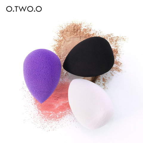 O.TWO.O maquillage éponge fond de teint cosmétique bouffée éponge eau cosmétique mélange poudre lisse maquillage éponge ► Photo 1/6