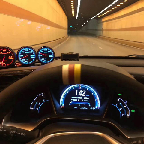 Defi avance BF turbo Boost jauge 60mm presse à huile température de l'huile vide tension tr/min température de l'eau course voiture modification mètre ► Photo 1/6