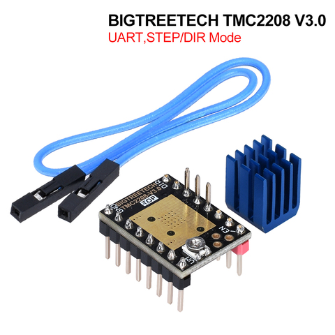 BIGTREETECH TMC2208 V3.0 moteur pas à pas pilote 3D imprimante pièces TMC2130 TMC2209 pour SKR V1.3 V1.4 MKS SGEN rampes 1.4 MINI E3 ► Photo 1/6