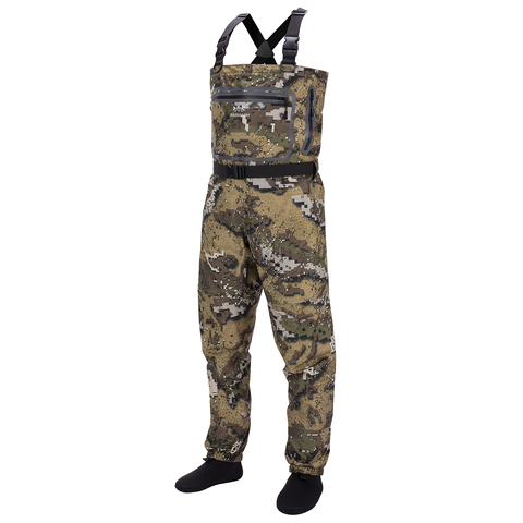 Bassdash Veil camouflage poitrine bas pied et botte pied pêche chasse cuissardes pour homme respirant et Ultra léger en 13 tailles ► Photo 1/6