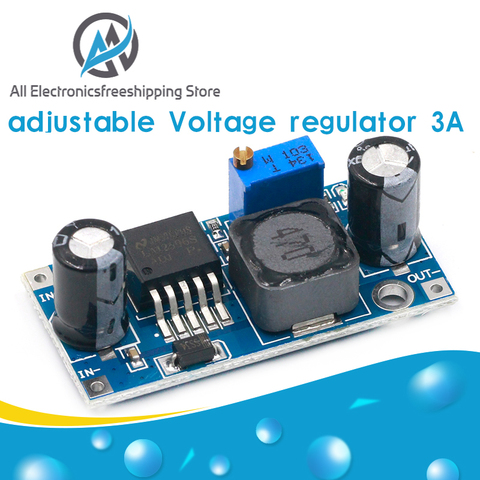 LM2596 LM2596S ADJ module d'alimentation DC-DC module abaisseur 5V/12V/24V régulateur de tension réglable 3A ► Photo 1/6