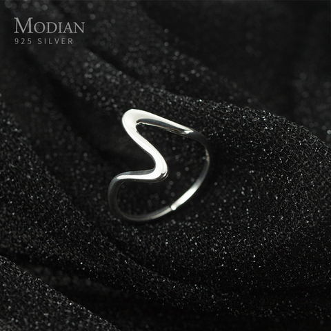 Modian – bague en argent Sterling 925 pour femme, Bijoux fins de Style japonais, taille libre, nouvelle collection ► Photo 1/5