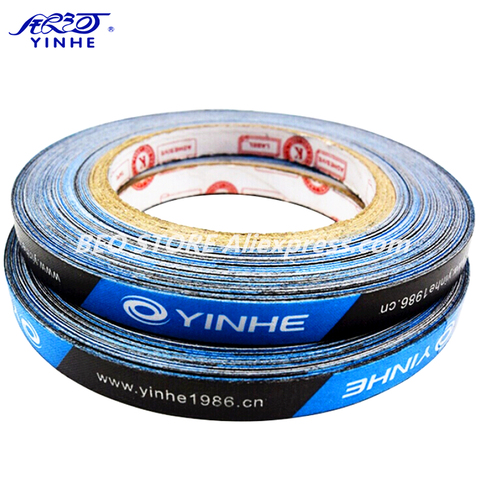 1 pièces YINHE Edge Tape 1cm x 25M pour raquette de Tennis de Table protecteur latéral Ping Pong Bat ruban de protection accessoires ► Photo 1/3