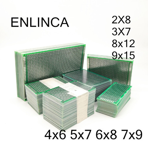 Carte PCB universelle Double face en cuivre, 2 à 5 pièces, 5x7, 4x6, 3x7, 2x8, 6x8, 7x9, 8x12, 9x15, développement expérimental pour Arduino ► Photo 1/5