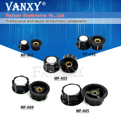 Potentiomètre bouton WH118/WX050, 5 pièces, MF-A01 MF-A02 MF-A03 MF-A04 MF-A05, interrupteur rotatif électronique 6mm ► Photo 1/5