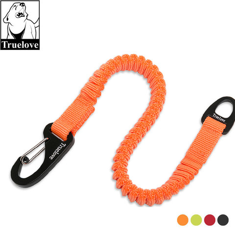 Truelove – laisse élastique courte pour chien, extensible, rétractable, en Nylon, pour la course et l'entraînement à la marche ► Photo 1/6