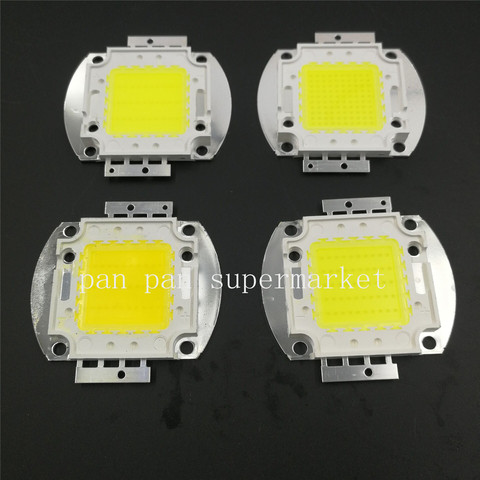 Blanc/Blanc Chaud 10W 20W 30W 50W 100W LUMIÈRE LED puce DC 12V 36V COB INTÉGRÉ Lampe À LED Diodes bricolage Projecteur Ampoule de PROJECTEUR ► Photo 1/4