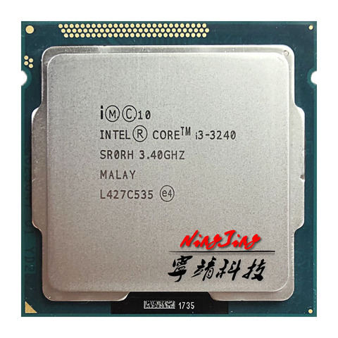 I3-3240 Intel Core i3 3240 3.4 GHz processeur d'unité centrale double cœur 3M 55W LGA 1155 ► Photo 1/1