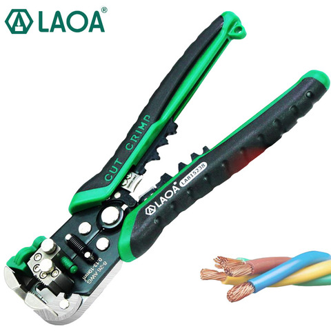 LAOA – pince à dénuder le fil automatique, pince à couper le fil, outils de dénudage de câble électrique pour électricien, sertissage, fabriqué à Taiwan ► Photo 1/6