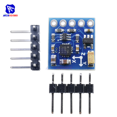 GY-271 HMC5883L 3 v-5 v Trois 3 Axe Triple Champ Magnétique Boussole Magnétomètre Capteur Module Pour Arduino IIC conseil ► Photo 1/6