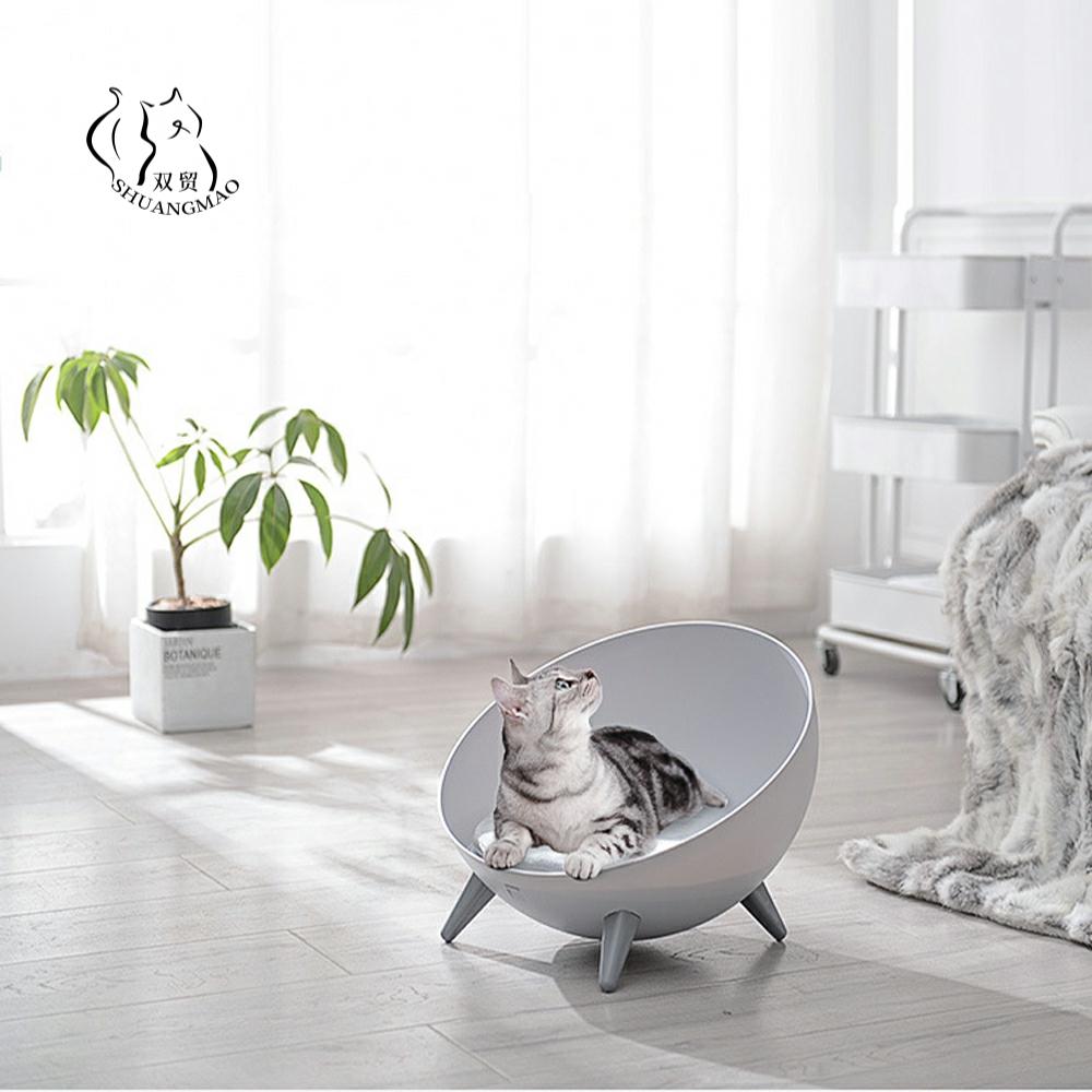 Lit pour animaux domestiques, niche hémisphérique pour chats et chiens, saisons, panier pour chats, universel, fenêtre, produits chauds pour la maison ► Photo 1/6