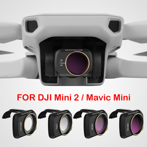 Filtres d'objectif de Drone 6 pièces/ensemble DJI Mini 2, série ND CPL NDPL MCUV, filtre de caméra pour DJI Mavic Mini, accessoires ► Photo 1/6