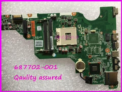 Carte mère pour ordinateur portable HP, compatible modèles 687702, 501, 688018, 001, CQ58, 650, 687702, 001, HM70, 100% testé, 60 jours de garantie ► Photo 1/3