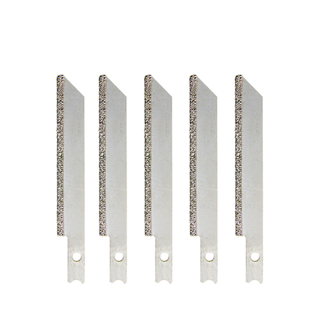 Lames de scie en diamant pour coupe-diamant, 5 pièces, 76mm, 3 pouces, grain 50 ► Photo 1/6