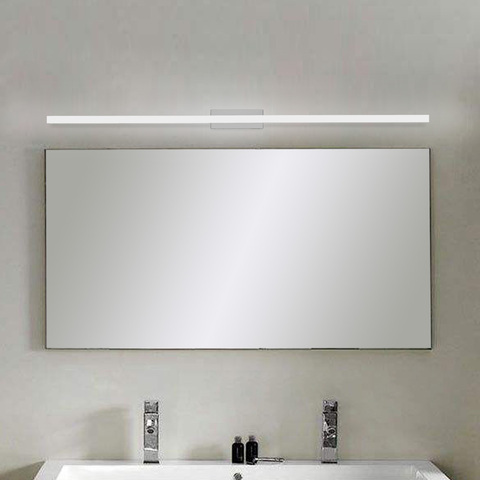 Mur LED lumière salle de bain miroir lampe blanc chaud/blanc salle de bain applique murale luminaires acrylique 9W 40CM maquillage miroir lumière ► Photo 1/6