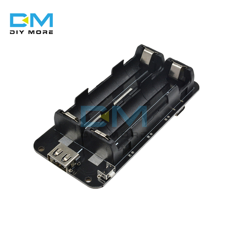 Module de carte d'extension de puissance Mobile V8 de bouclier de batterie au Lithium de deux tensions 18650 5V/3A 3V/1A Micro USB pour Arduino ESP32 ESP8266 ► Photo 1/6