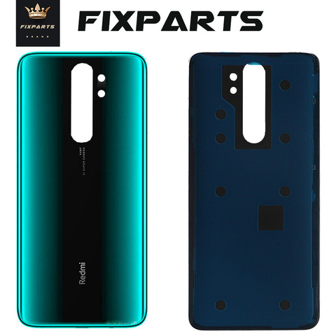 Vitre arrière pour Xiaomi Redmi Note 8 Pro couvercle de batterie Note 8T Note8 Pro panneau de porte arrière en verre pour Redmi Note 8 couverture arrière ► Photo 1/6