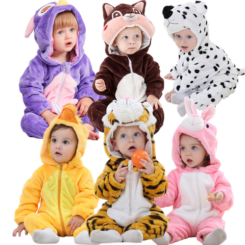 Bébé vêtements garçon fille barboteuse nouveau-né bébé combinaison Cosplay infantile Onesie hiver doux Ropa Bebe barboteuse tenue Costume ► Photo 1/5