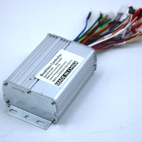 GREENTIME – contrôleur de moteur de vélo électrique, 9 Mosfet 36V/48V/60V 1000W 35Amax BLDC, Tricycle électrique, double Mode, capteur/sans capteur ► Photo 1/2