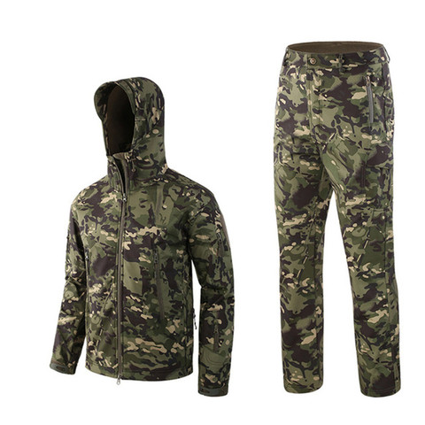 Veste et pantalon imperméables TAD V4 Softshell, tenue de chasse tactique, vêtements thermiques, randonnée, Sport respirant ► Photo 1/5