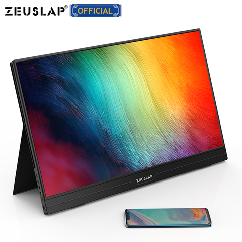 Zeubang-écran ips portable ultramince de 15.6 pouces, avec fonction tactile 1080p/4K, hdmi usb c, moniteur ips portable pour switch ps4 ► Photo 1/6