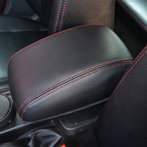 Housse de protection universelle en cuir PU pour accoudoir de voiture, housse de coussin imperméable pour Console centrale ► Photo 1/6