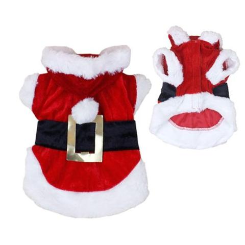 Vêtements pour petits chiens de noël | Costume pour petit chien père noël, manteaux d'hiver pour animaux de compagnie pour caniche Yorkies Chihuahua, vêtements pour chat ► Photo 1/6