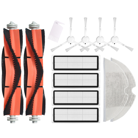Kit de filtre HEPA pour aspirateur Robot Xiaomi 1C, brosse latérale principale, accessoires de pièces de rechange, outil de nettoyage ► Photo 1/6