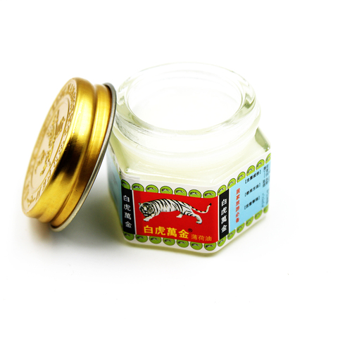 Baume du tigre blanc, pommade pour soulager la douleur, crème à l'huile de Massage pour le corps, crème contre les piqûres d'insectes, Extra forte pour l'arthrite et les douleurs articulaires, 15g ► Photo 1/4