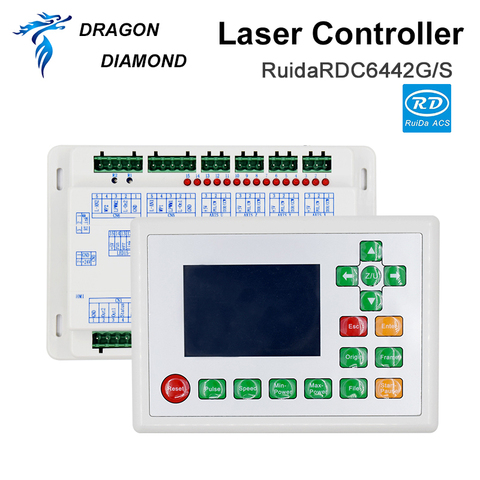 DRAGON diamant Co2 Laser DSP contrôleur système Ruida RDC6442G/S pour Machine de gravure et de découpe Laser RDC 6442 6442G 6442S ► Photo 1/6