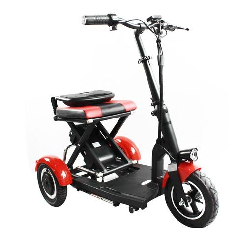 Trottinette électrique pliable pour personnes âgées désactivées à 3 roues, 300W, 36V, trottinette électrique ► Photo 1/6