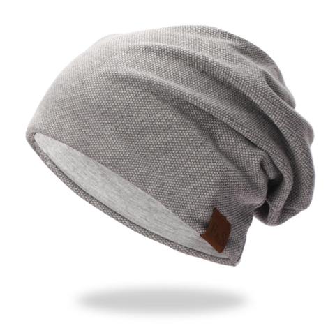 Bonnets casquette décontracté léger thermique élastique tricoté coton chaud chapeau automne hiver chapeau de sport ► Photo 1/6