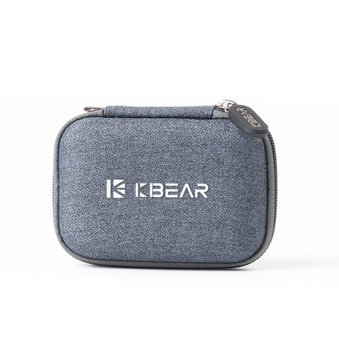 KBEAR – boîte de rangement pour écouteurs, accessoires de casque, sac portable, Absorption des chocs, pression, boîte d'emballage, pour KBEAR KS2 Diamond ► Photo 1/6